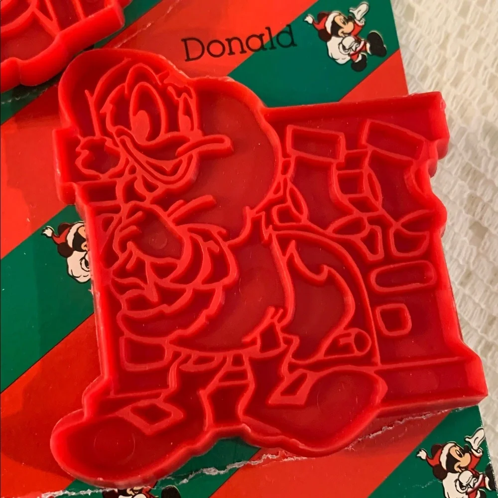 Vintage Walt Disney Christmas Stocking Cookie Cutters Set of 6 X-Large